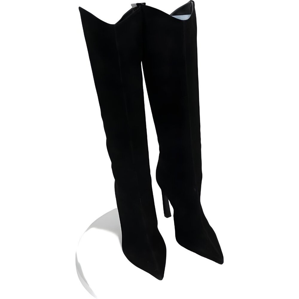 SCHUTZ Black Heeled Boots